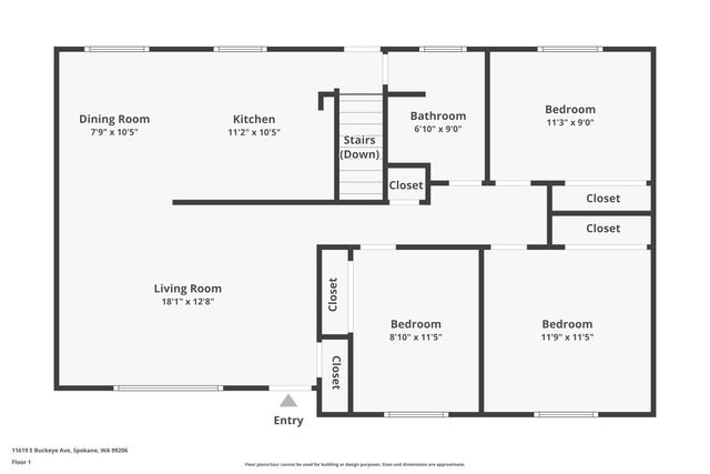 11619 E Buckeye Ave, Spokane Valley, WA 99206