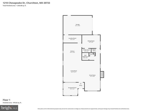 1210 CHESAPEAKE DR, Churchton, MD 20733