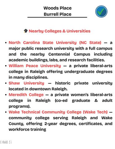 3010 Burrell Place, Raleigh, NC 27607