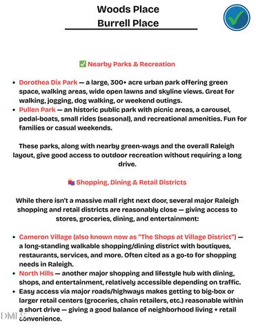 3010 Burrell Place, Raleigh, NC 27607