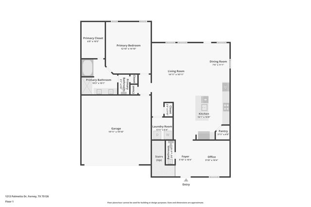 1213 Palmetto Drive, Forney, TX 75126