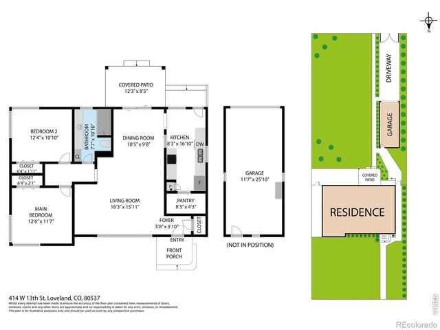 414 W 13th Street, Loveland, CO 80537