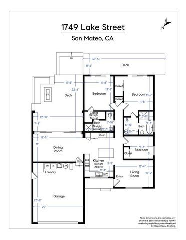 1749 Lake Street, San Mateo, CA 94403