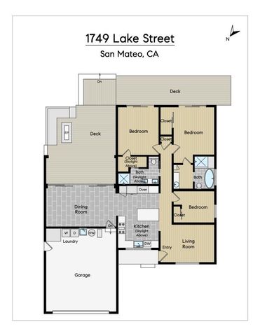 1749 Lake Street, San Mateo, CA 94403