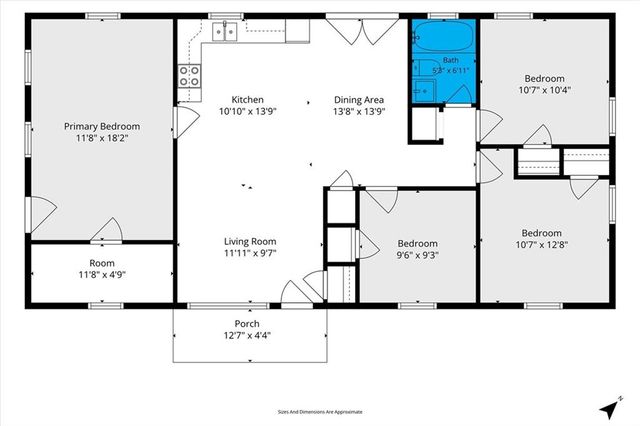 516 Woodlore Drive, Chickasaw, AL 36611