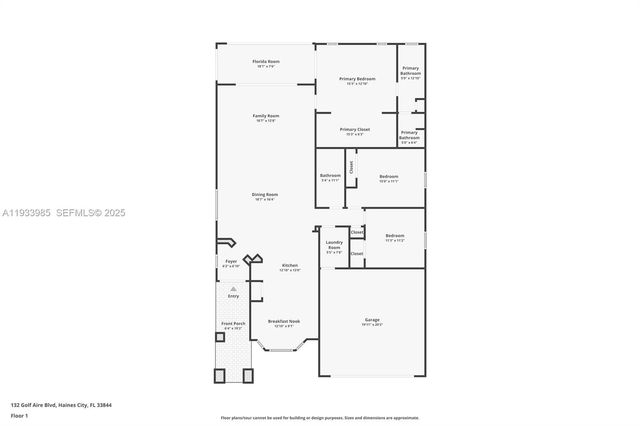 132 GOLF AIRE BLVD, Other City - In The State Of Florida, FL 33844