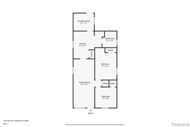 15477 Winston, Redford, MI 48239