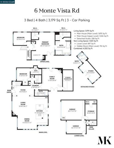 6 Monte Vista Rd, Orinda, CA 94563