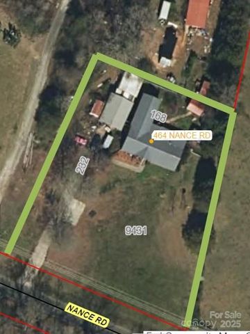 464 Nance Road, Stanfield, NC 28163