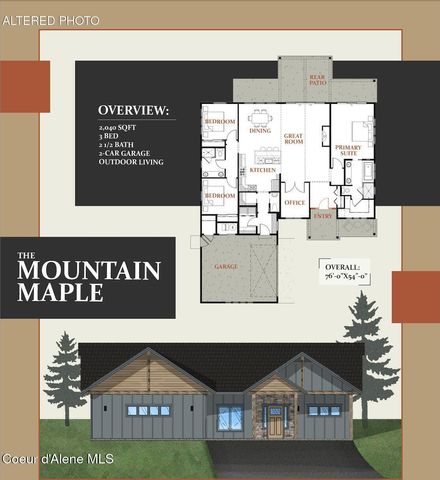 1317 W Tamarindo Lane, Hayden, ID 83835 property photo