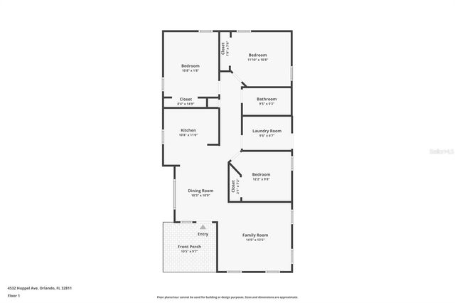 4532 HUPPEL AVENUE, Orlando, FL 32811