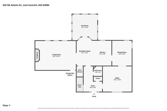 820 NE Adams Drive, Lee's Summit, MO 64086