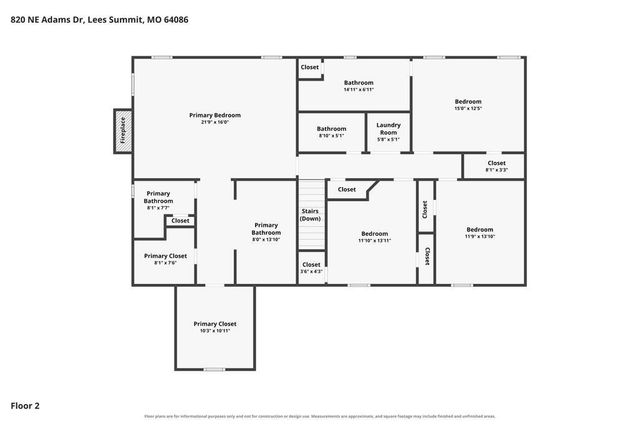 820 NE Adams Drive, Lee's Summit, MO 64086
