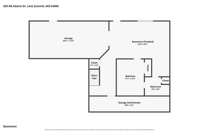 820 NE Adams Drive, Lee's Summit, MO 64086