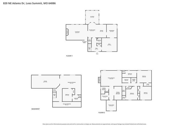 820 NE Adams Drive, Lee's Summit, MO 64086