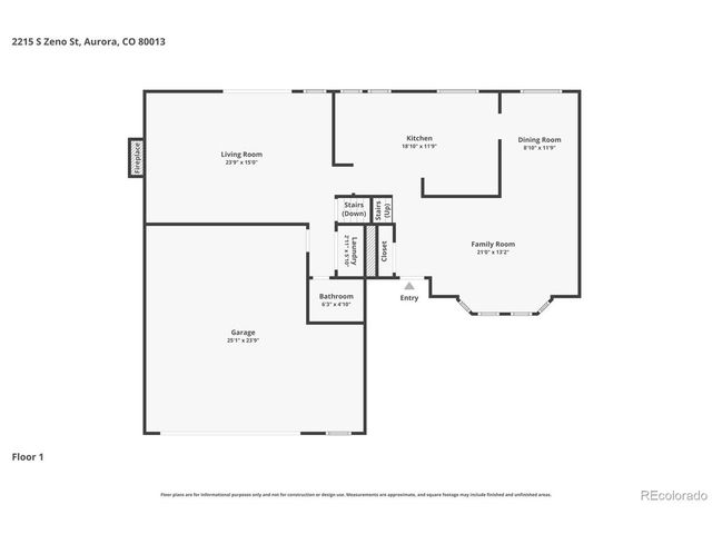 2215 S Zeno St, Aurora, CO 80013