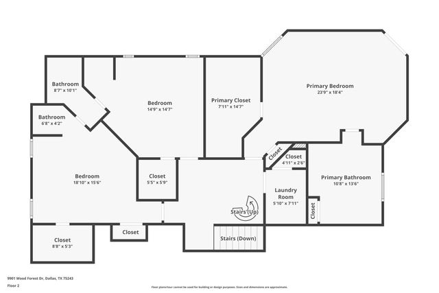 9901 Wood Forest Drive, Dallas, TX 75243