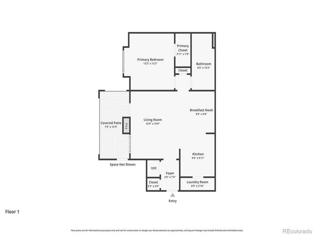 18919 E Warren Cir B108, Aurora, CO 80013