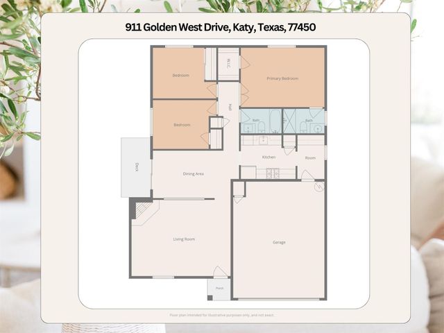 911 Golden West Drive, Katy, TX 77450