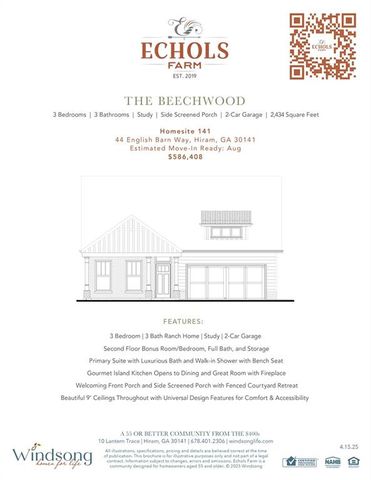 44 English Barn Way, Hiram, GA 30141