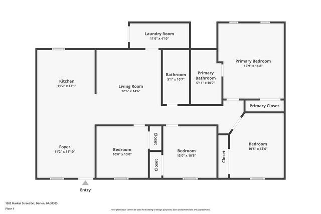 1202 Market Street, Darien, GA 31305