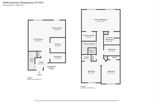 16478 Eastchase, Montgomery, TX 77316