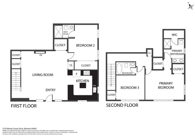 2702 Monte Cresta Dr, Belmont, CA 94002