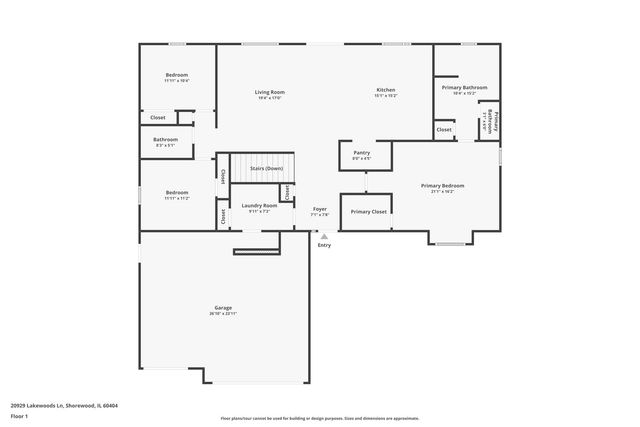 20929 Lakewoods Lane, Shorewood, IL 60404