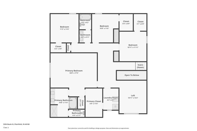 5594 Beale Street, Plainfield, IN 46168