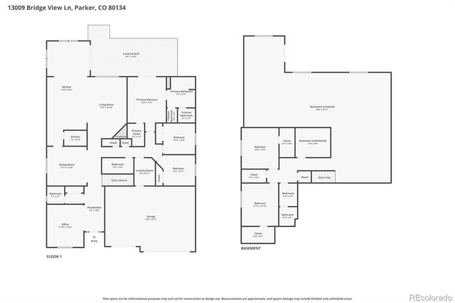 13009 Bridge View Lane, Parker, CO 80134
