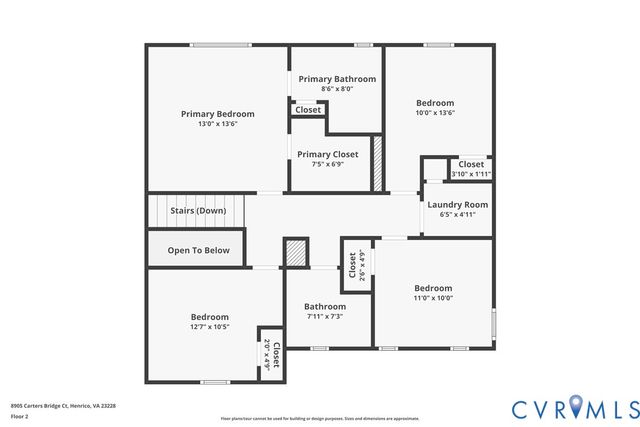 8905 Carters Bridge Ct, Henrico, VA 23228