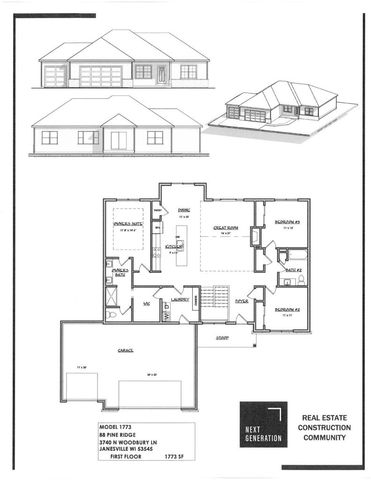 3740 N Woodbury Lane, Janesville, WI 53545