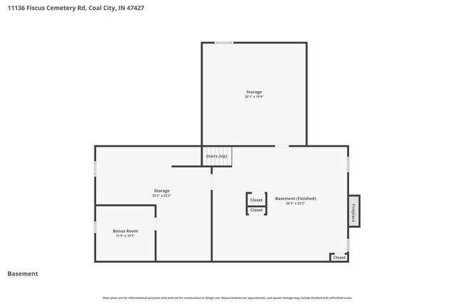 11136 Fiscus Cemetery Road, Coal City, IN 47427