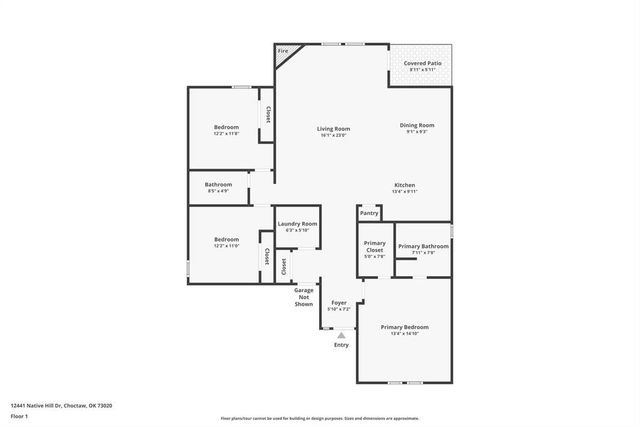 12441 Native Hill Drive, Choctaw, OK 73020