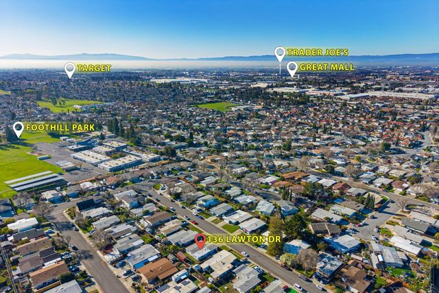 136 Lawton Drive, Milpitas, CA 95035