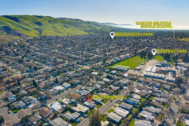 136 Lawton Drive, Milpitas, CA 95035