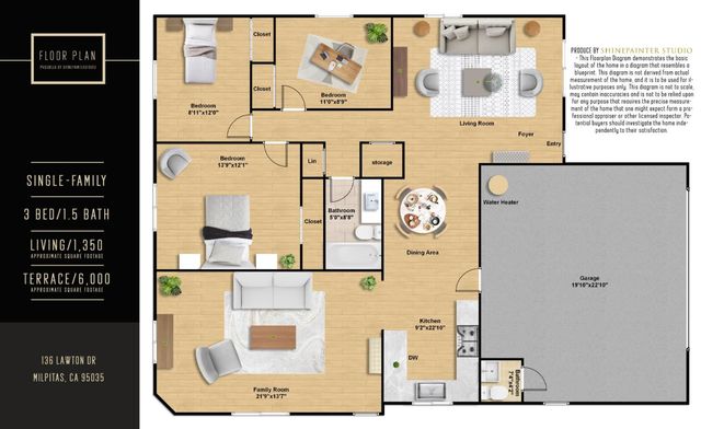 136 Lawton Drive, Milpitas, CA 95035