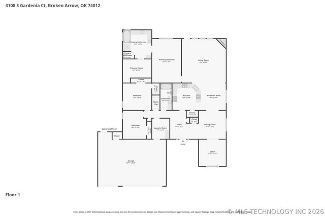 3108 S Gardenia Court, Broken Arrow, OK 74012