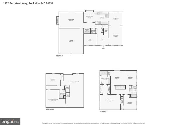 1102 BETTSTRAIL WAY, Rockville, MD 20854