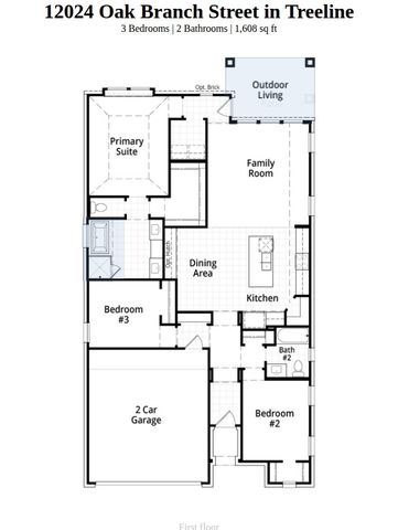 12024 Oak Branch Street, Justin, TX 76247