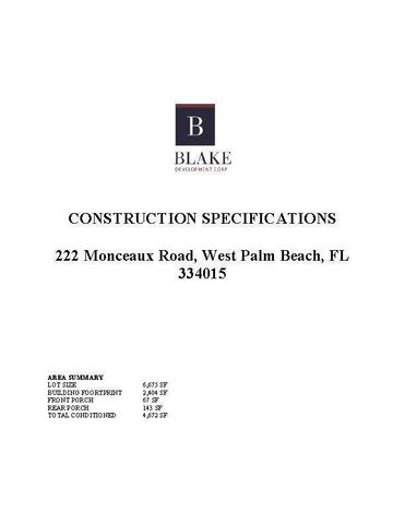 222 Monceaux Road, West Palm Beach, FL 33405