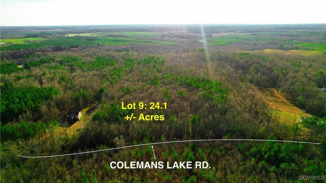 Lot 9 Colemans Lake Rd, Ford, VA 23850