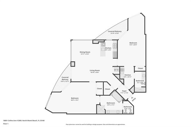18001 Collins Avenue 2609, Sunny Isles Beach, FL 33160