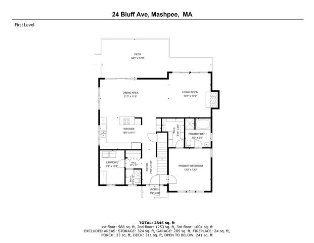 24 Bluff Avenue, Mashpee, MA 02649