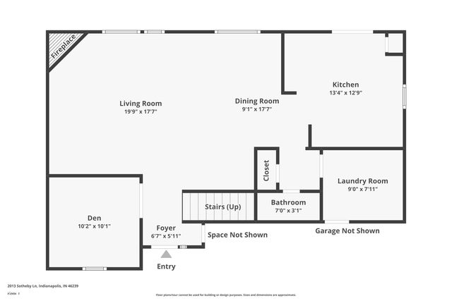 2013 Sotheby Lane, Indianapolis, IN 46239