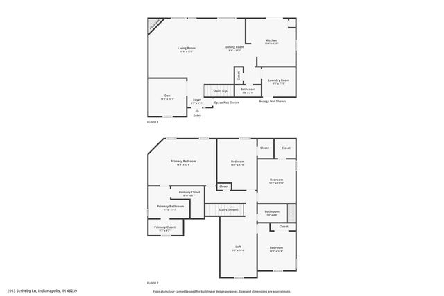 2013 Sotheby Lane, Indianapolis, IN 46239