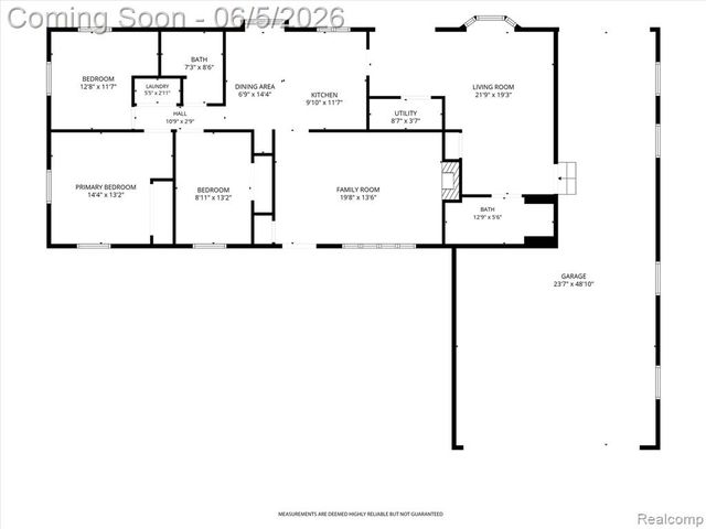 2083 Wells Road, Dundee, MI 48131