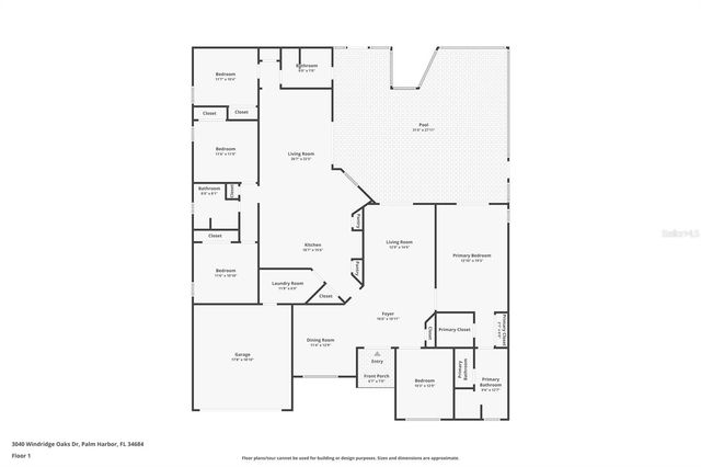 3040 WINDRIDGE OAKS DRIVE, Palm Harbor, FL 34684