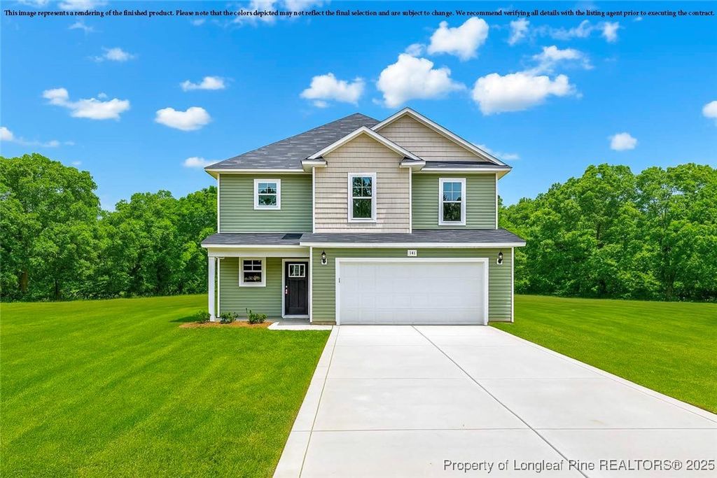 1056 Alex Baker (LOT 7) Road, Raeford, NC 28376