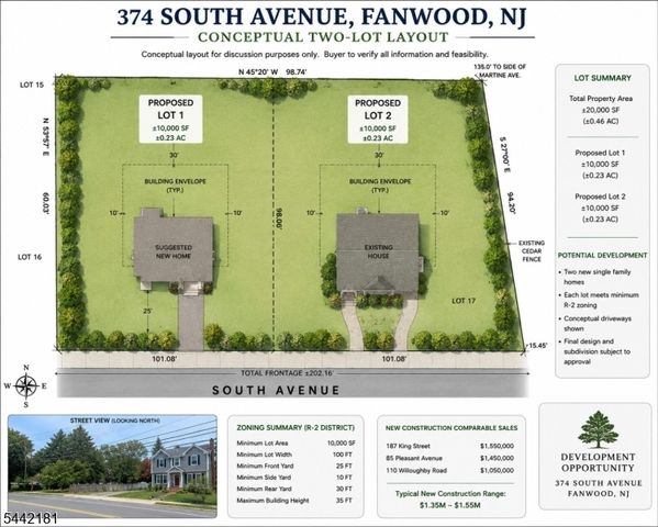 374 South Ave, Fanwood Boro, NJ 07023